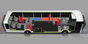 CELLOFOAM Panneaux thermiques - Exemple d'application en autobus